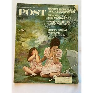 The Saturday Evening POST Magazine, April 6, 1968, Young Spring Fashions